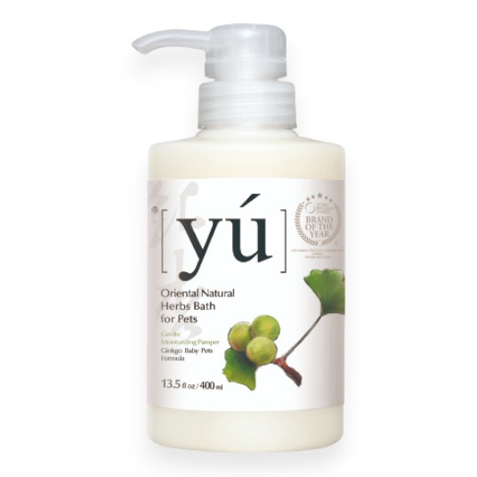 Sữa tắm Yú Bạch Quả Chai 400ml cho Chó & Mèo