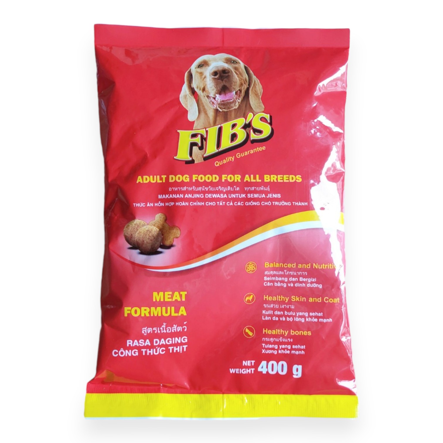 Hạt FIB'S Cho Chó Trưởng Thành Bịch 400g