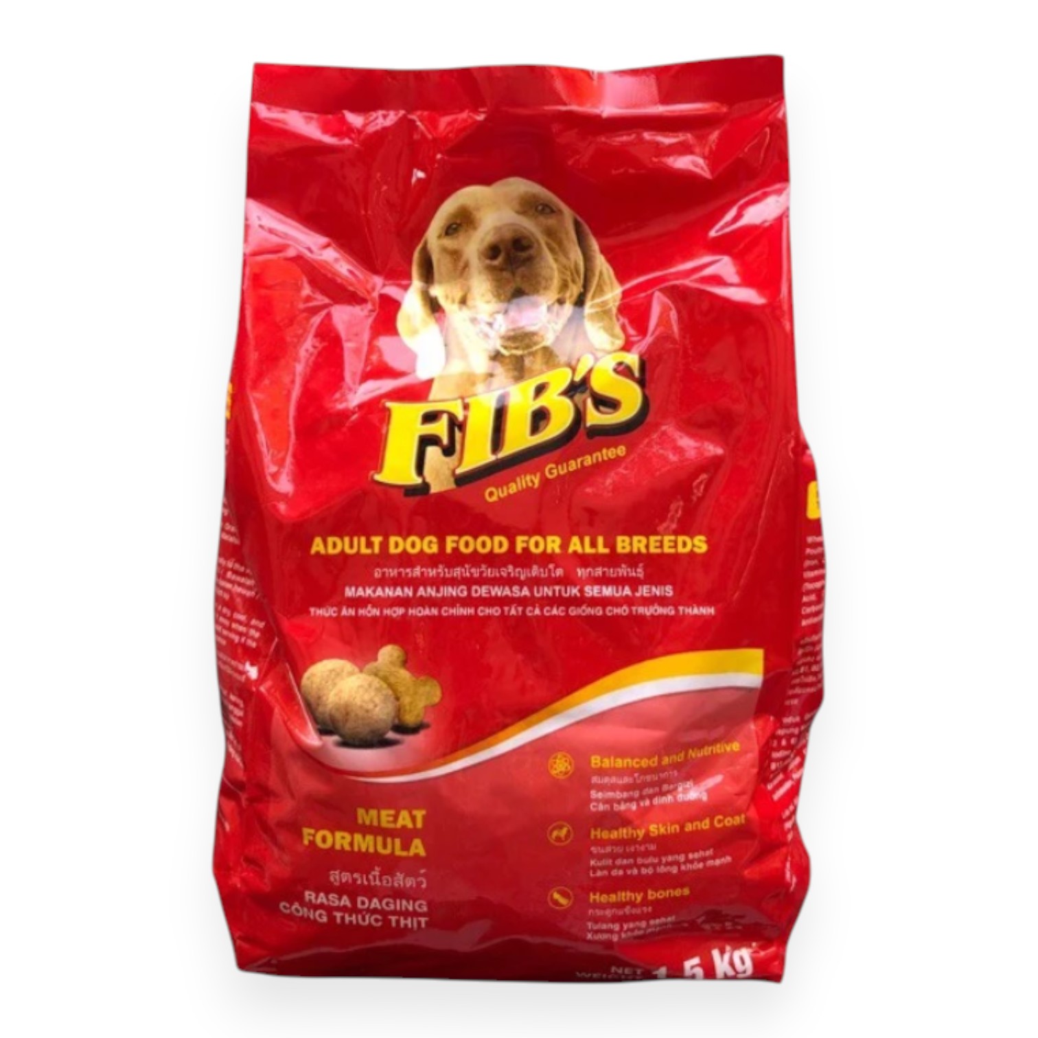 Hạt FIB'S Cho Chó Trưởng Thành Bịch 1.5kg