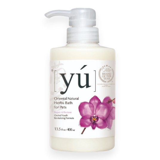 Sữa tắm Yú Hoa Lan Chai 400ml cho Chó & Mèo