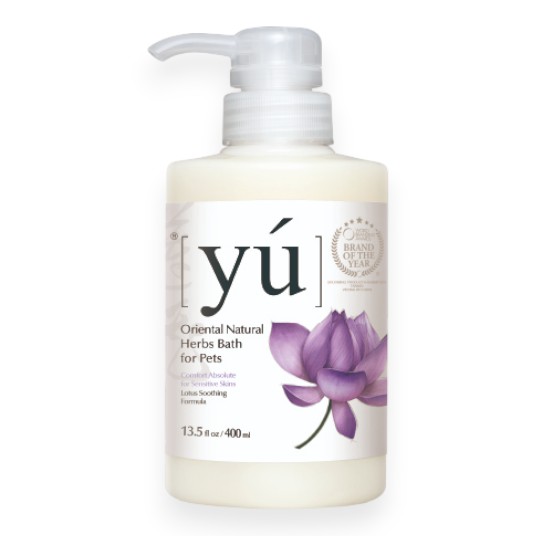 Sữa tắm Yú Hoa Sen Chai 400ml cho Chó & Mèo