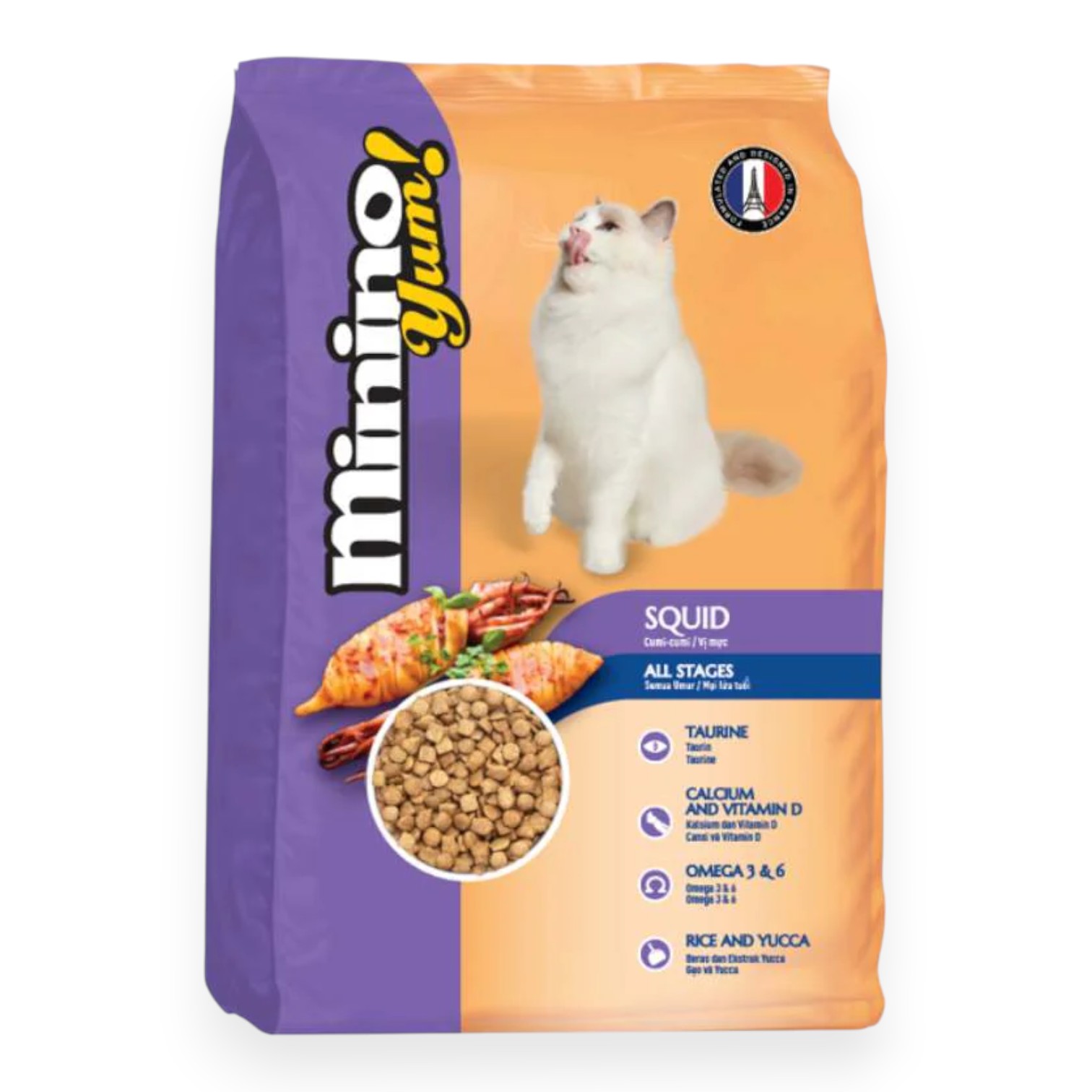 Minino Yum Squid 1.5kg