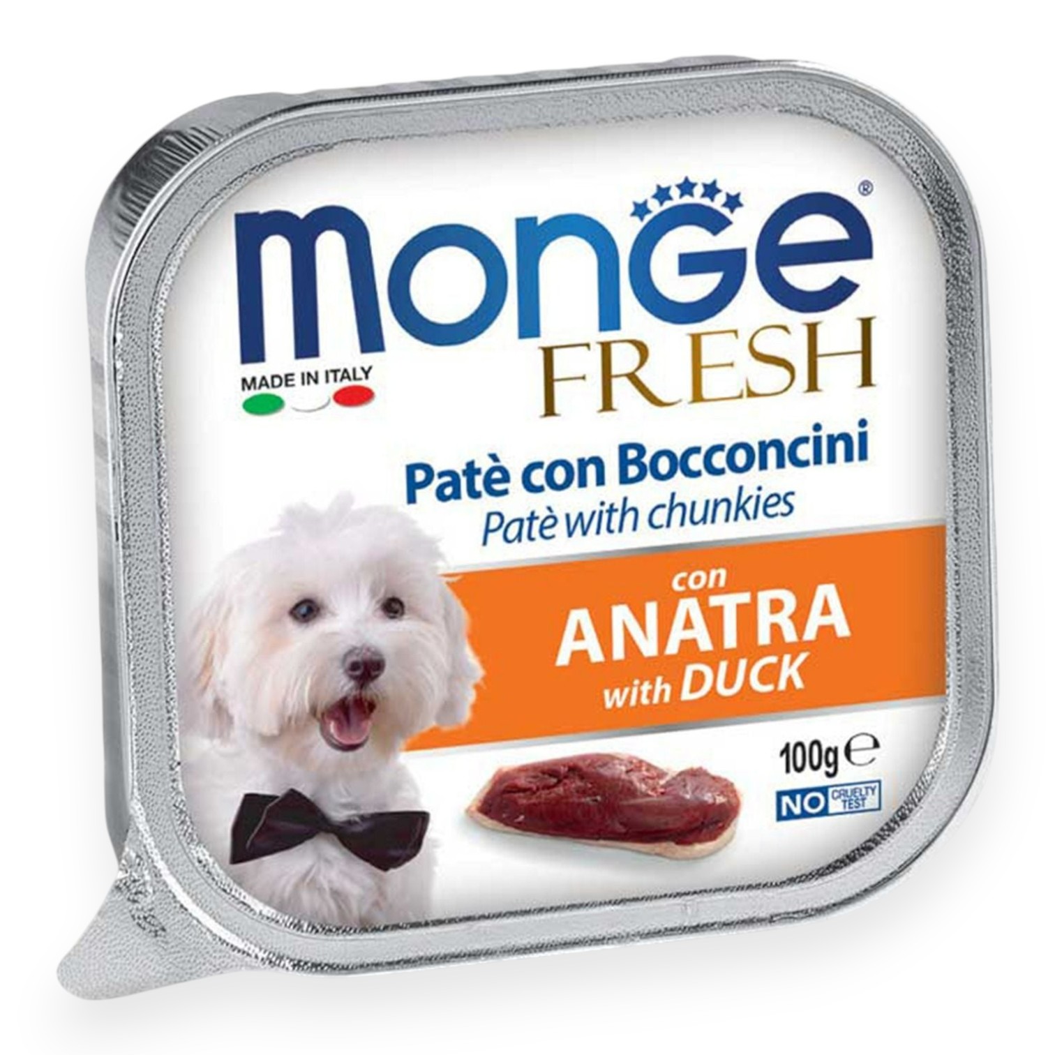 Pate Monge Vị Vịt Lon 400g cho Chó