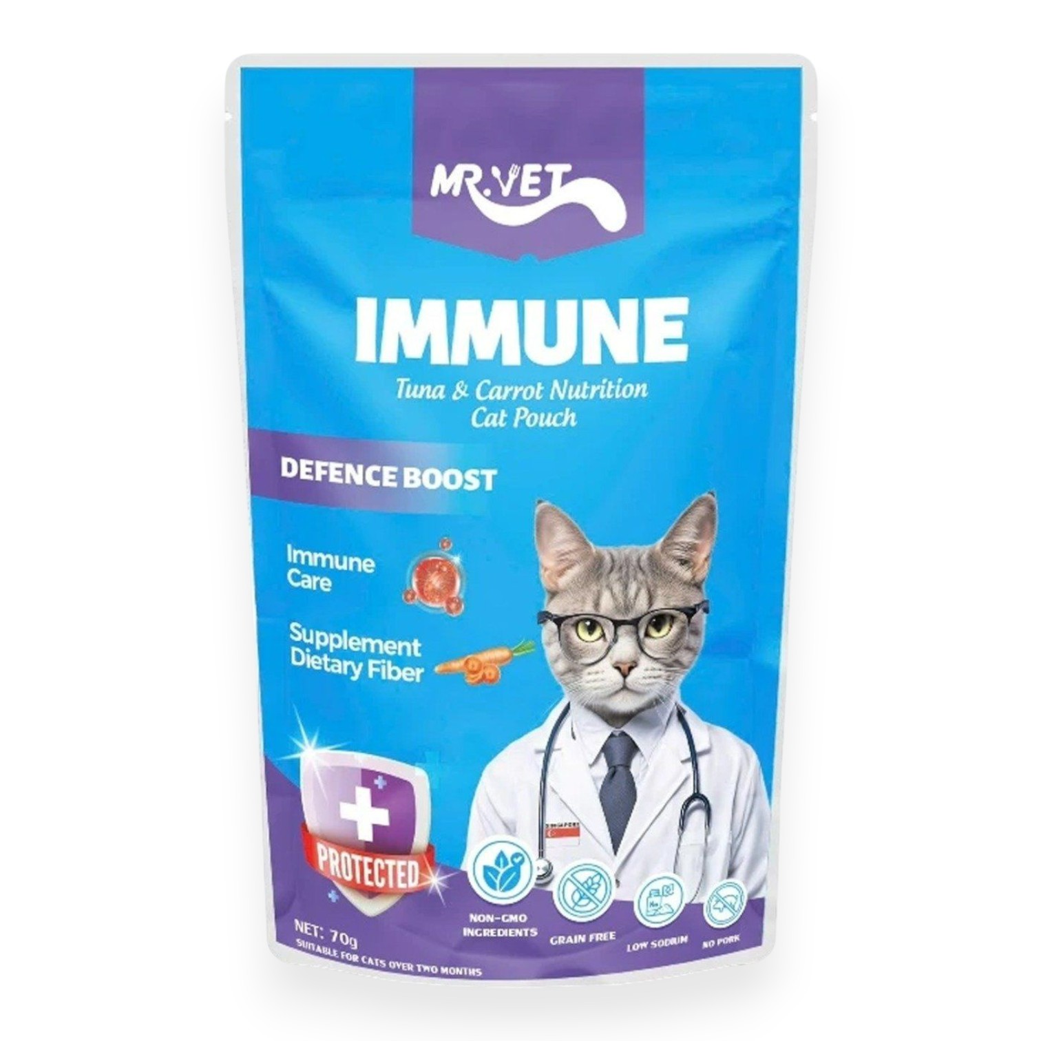 Pate Mr.Vet gói 70g - IMMUNE