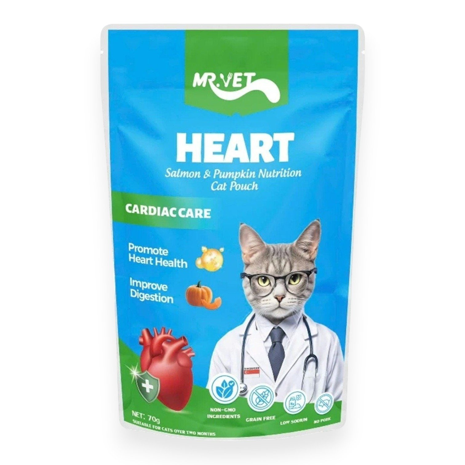 Pate Mr.Vet gói 70g - HEART