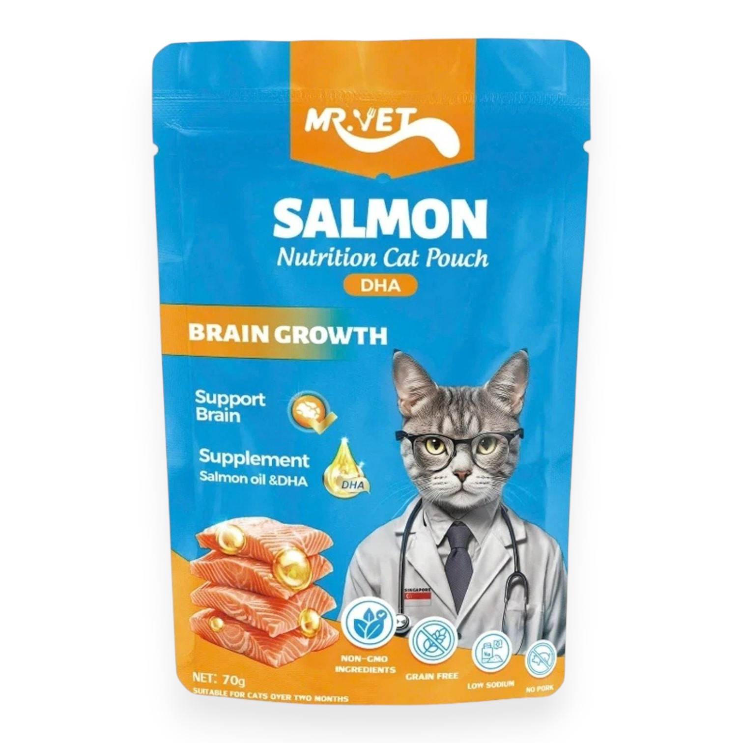Súp thưởng Mr.Vet Cho Mèo Gói 60g