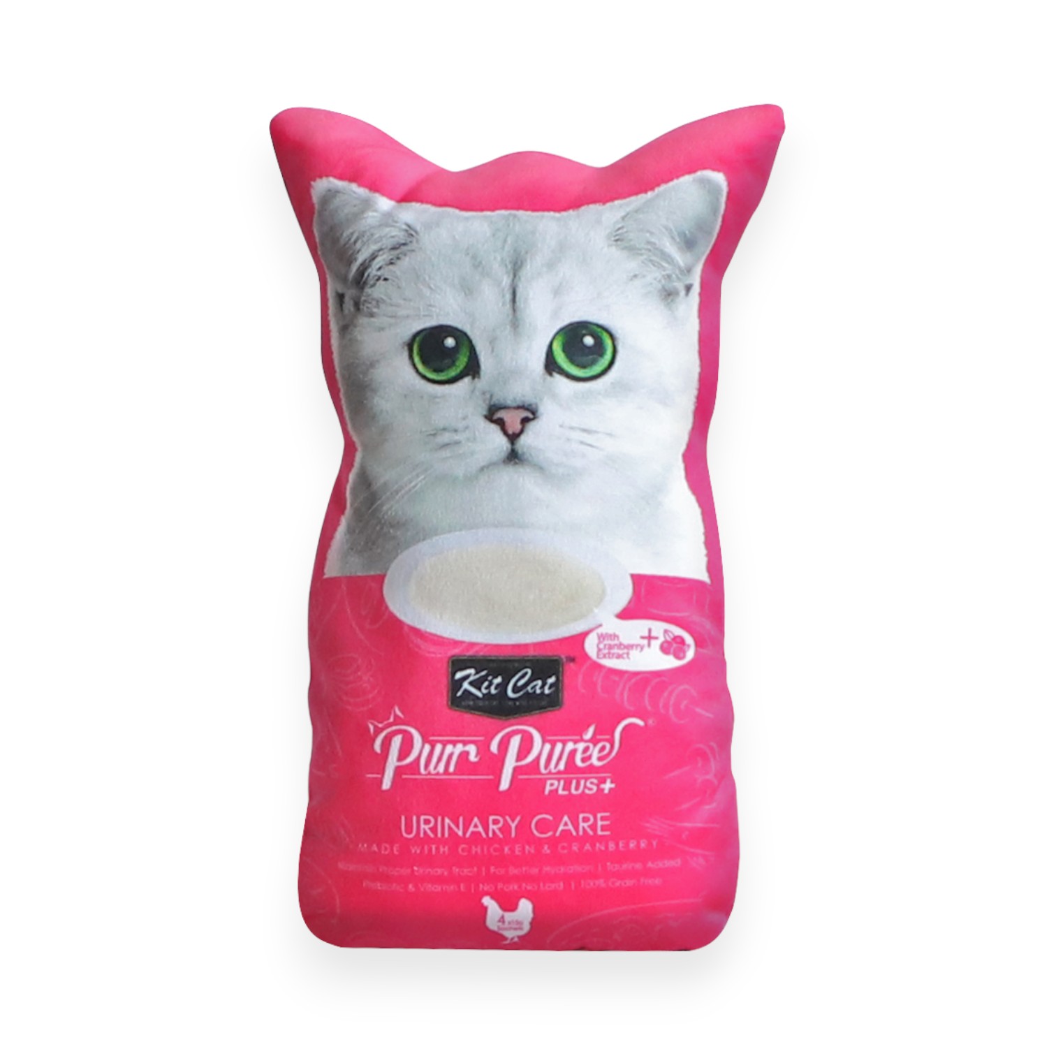 Gối ôm mèo Kit Cat - màu hồng