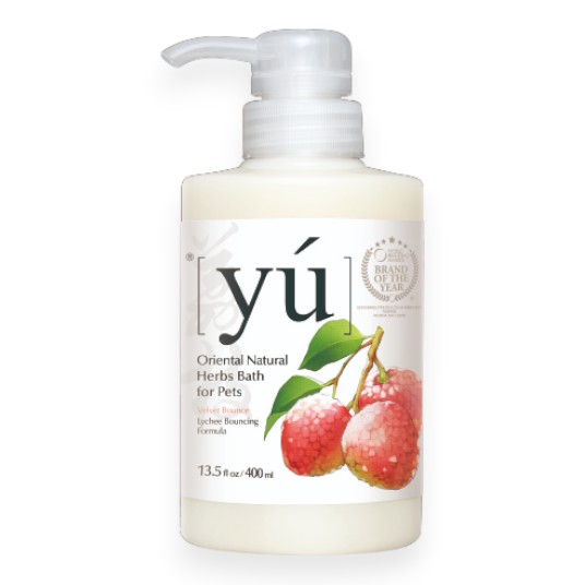 Sữa tắm Yú Trái Vải Chai 400ml cho Chó & Mèo