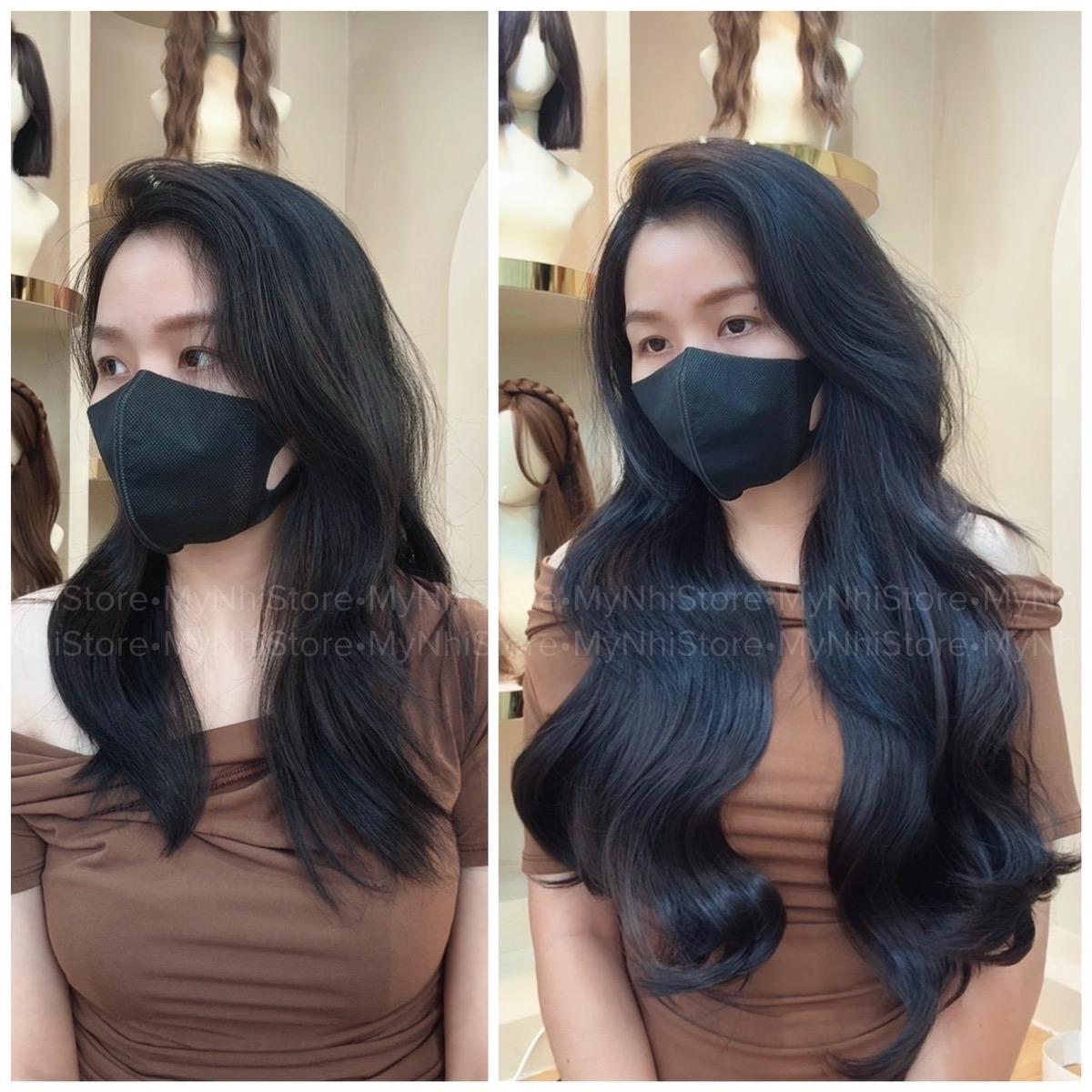 Tóc Kẹp 6 Dãy Phím 6KV01 (40cm - 55cm)