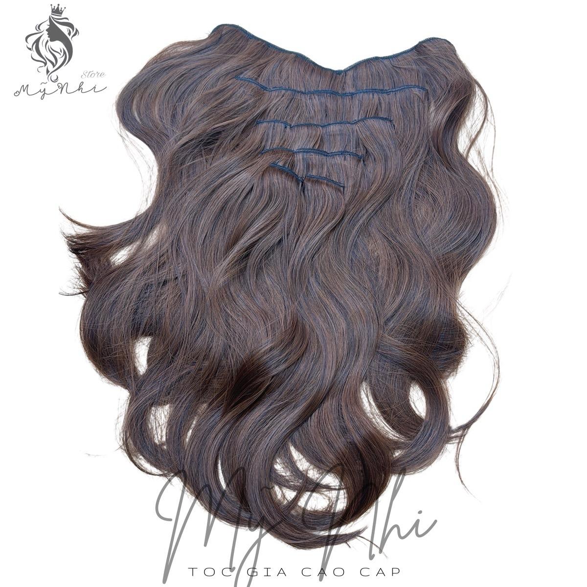 Tóc Kẹp 6 Dãy Phím 6KV01 (40cm - 55cm)