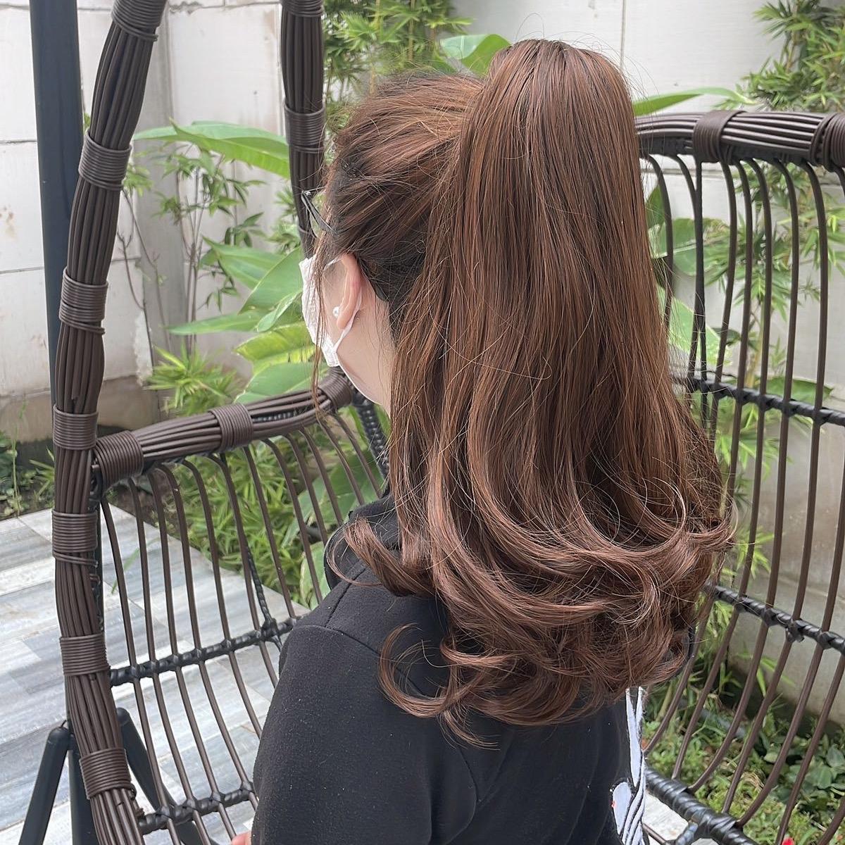 Ngoạm Xoăn N52 35cm (kèm dưỡng + lược)