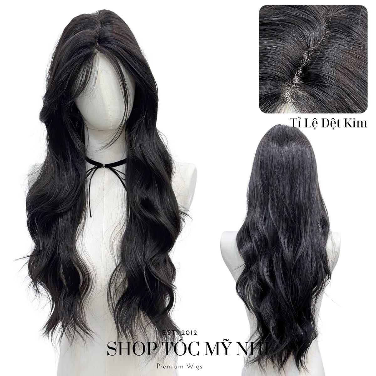 Tóc Giả 3D Xoăn Layer Hai Mái 3D01 65cm