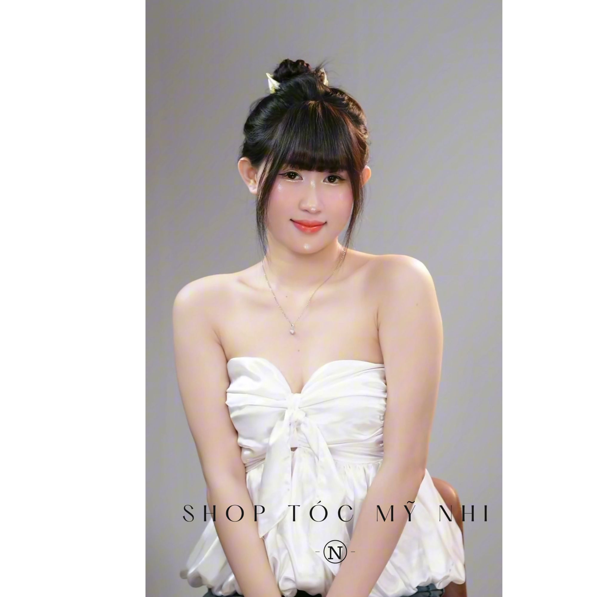 Mái Ngố 1 Kẹp Tóc Mây