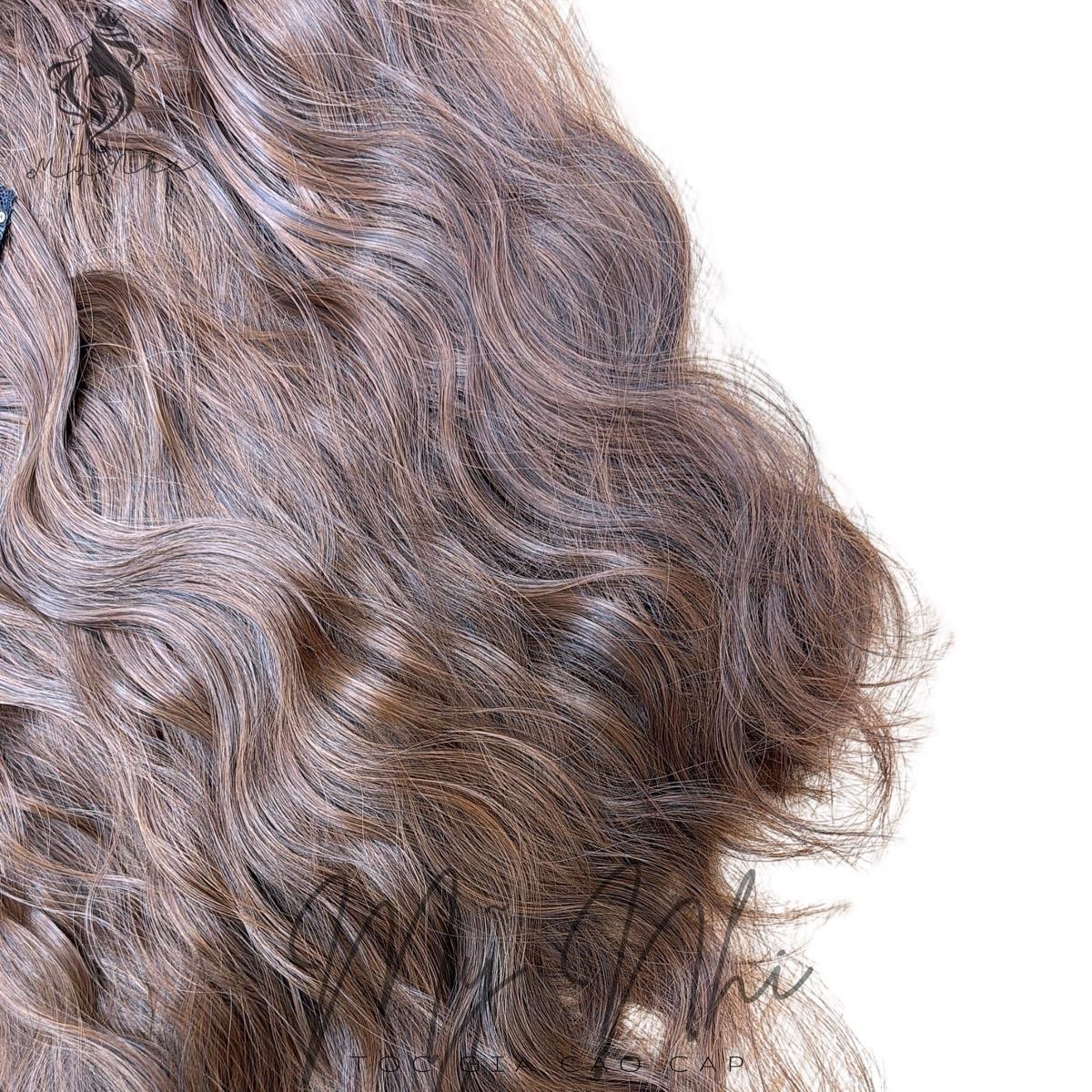 Tóc Giả Kẹp 6 Dãy 6kV05 50cm