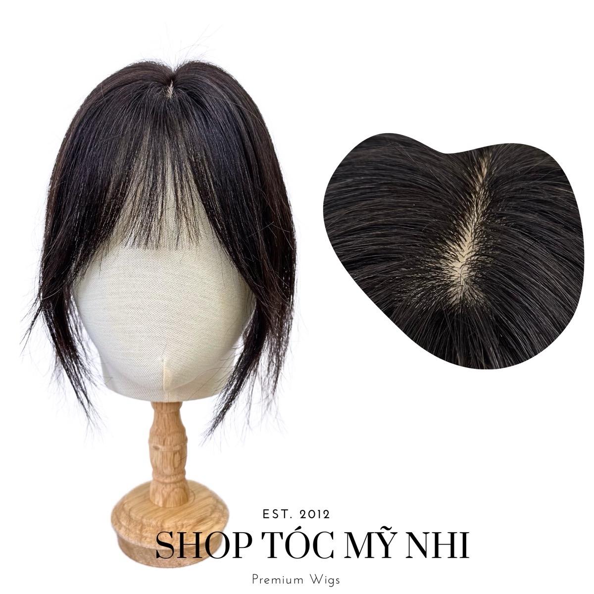 Mái Phủ Hói TT01 Tóc Thật