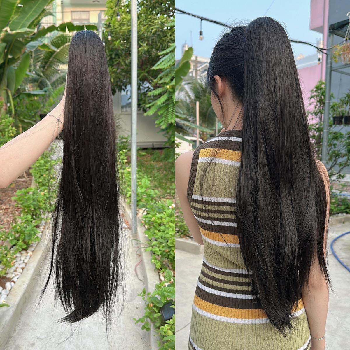 Ngoạm Tóc giả Thẳng Phụ nữ Tiện ích mở rộng