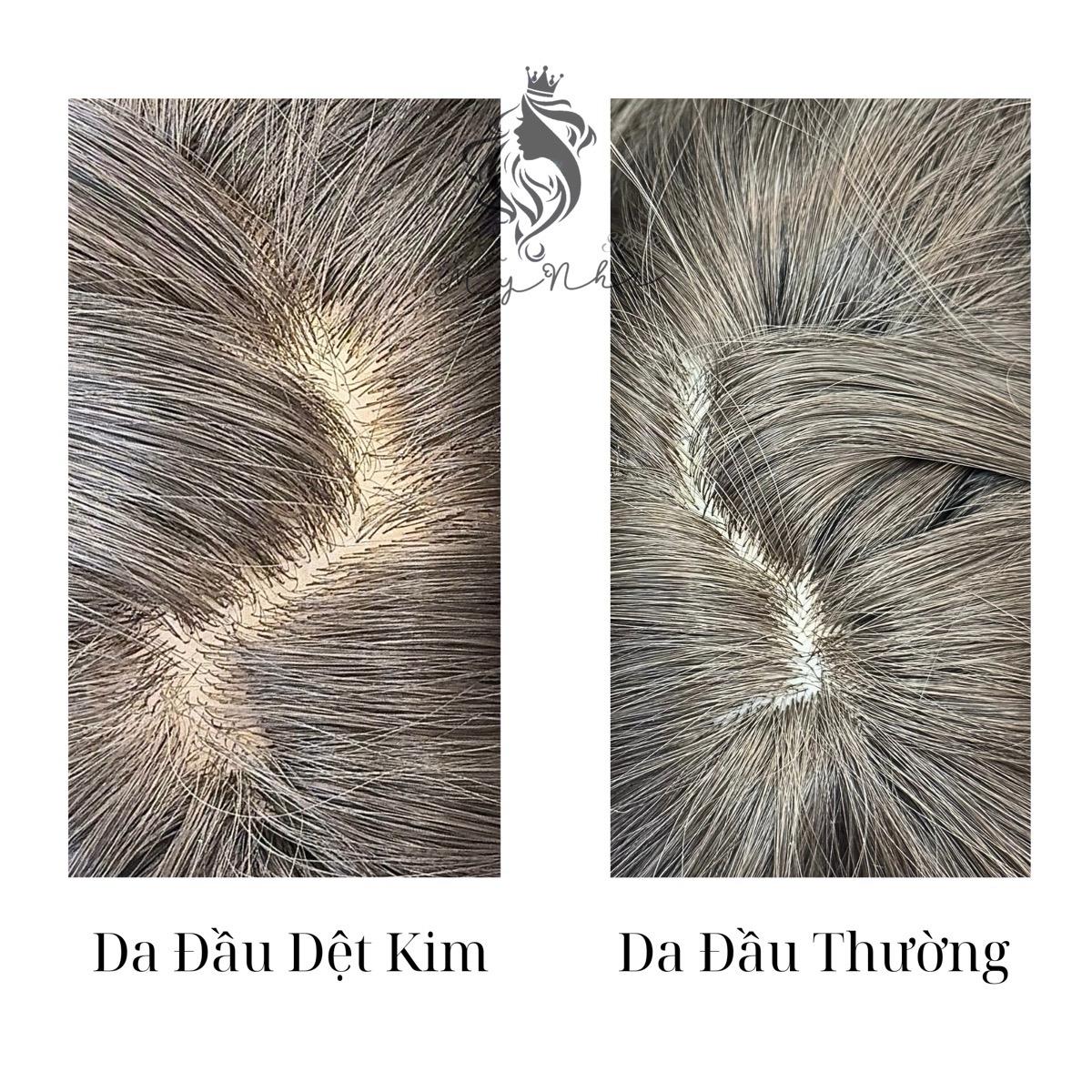 Tóc Giả Dệt Kim Mái Thưa Xoăn Layer CH007 50cm