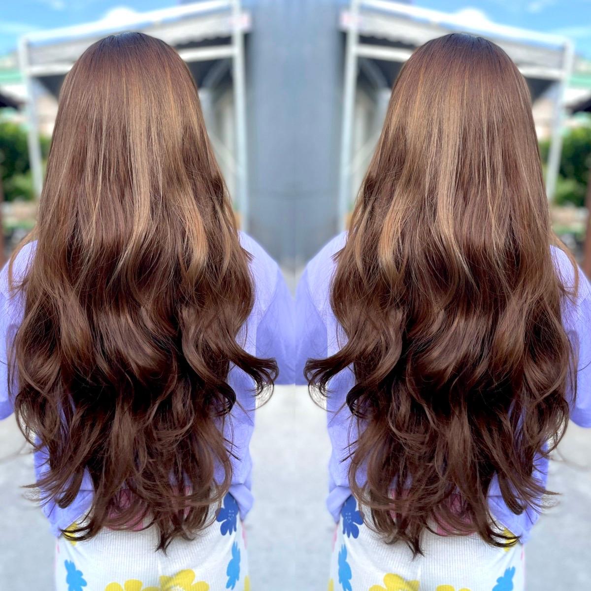 Kẹp U Xoăn Lơi 60cmku02 Tóc giả Phụ nữ Dệt Tiện ích mở rộng