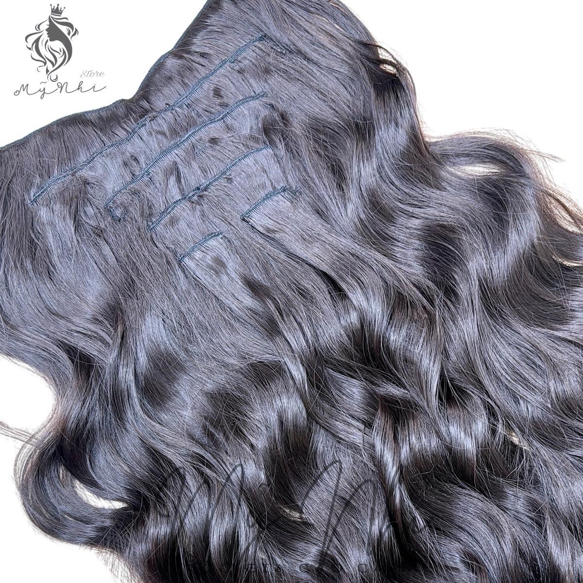 Tóc Giả Kẹp 6 Dãy 6kV04 50cm