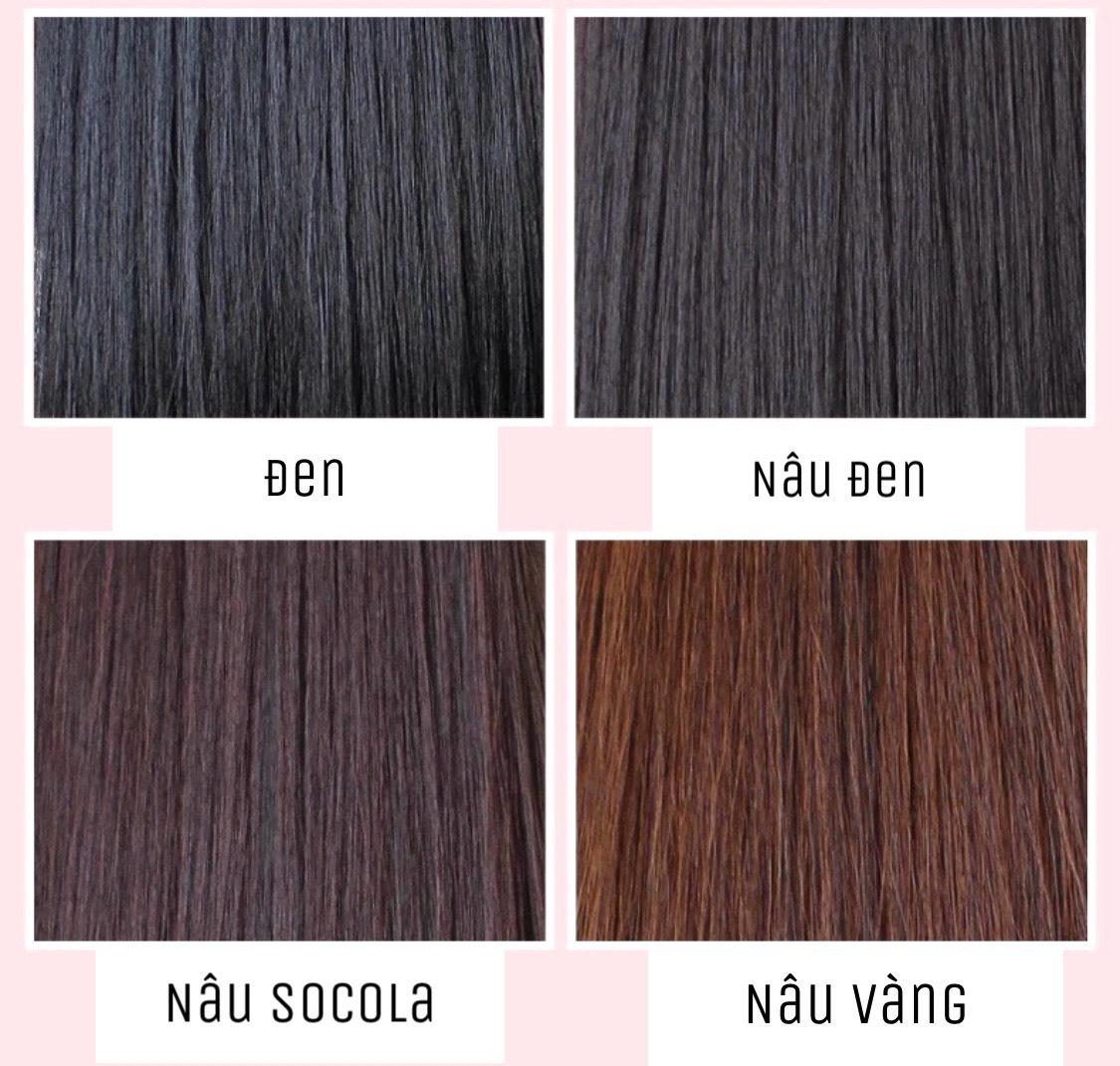 Tóc Kẹp 6 Phím Xù Mì Phụ nữ Tóc giả Dệt Tiện ích mở rộng