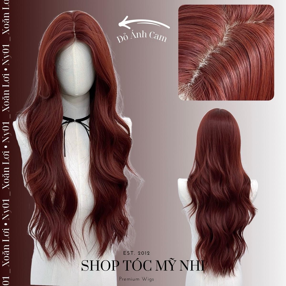 Tóc Giả Dệt Kim Hai Mái Bay Xoăn Layer NY01 Hai Mái Bay Xoăn Layer