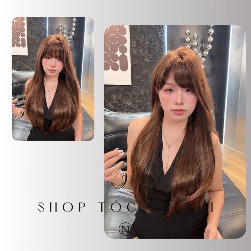Tóc Giả  Dệt Kim Mái Thưa Cúp Layer NG03 dài 60cm