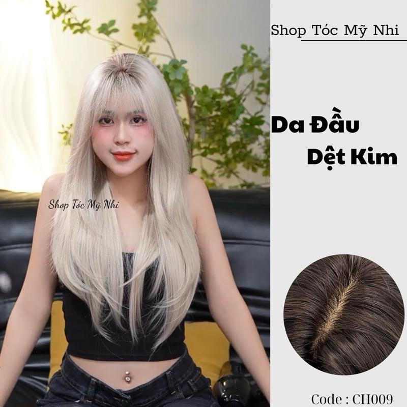Tóc Giả  Dệt Kim Mái Thưa Cúp Baby CH009 60cm