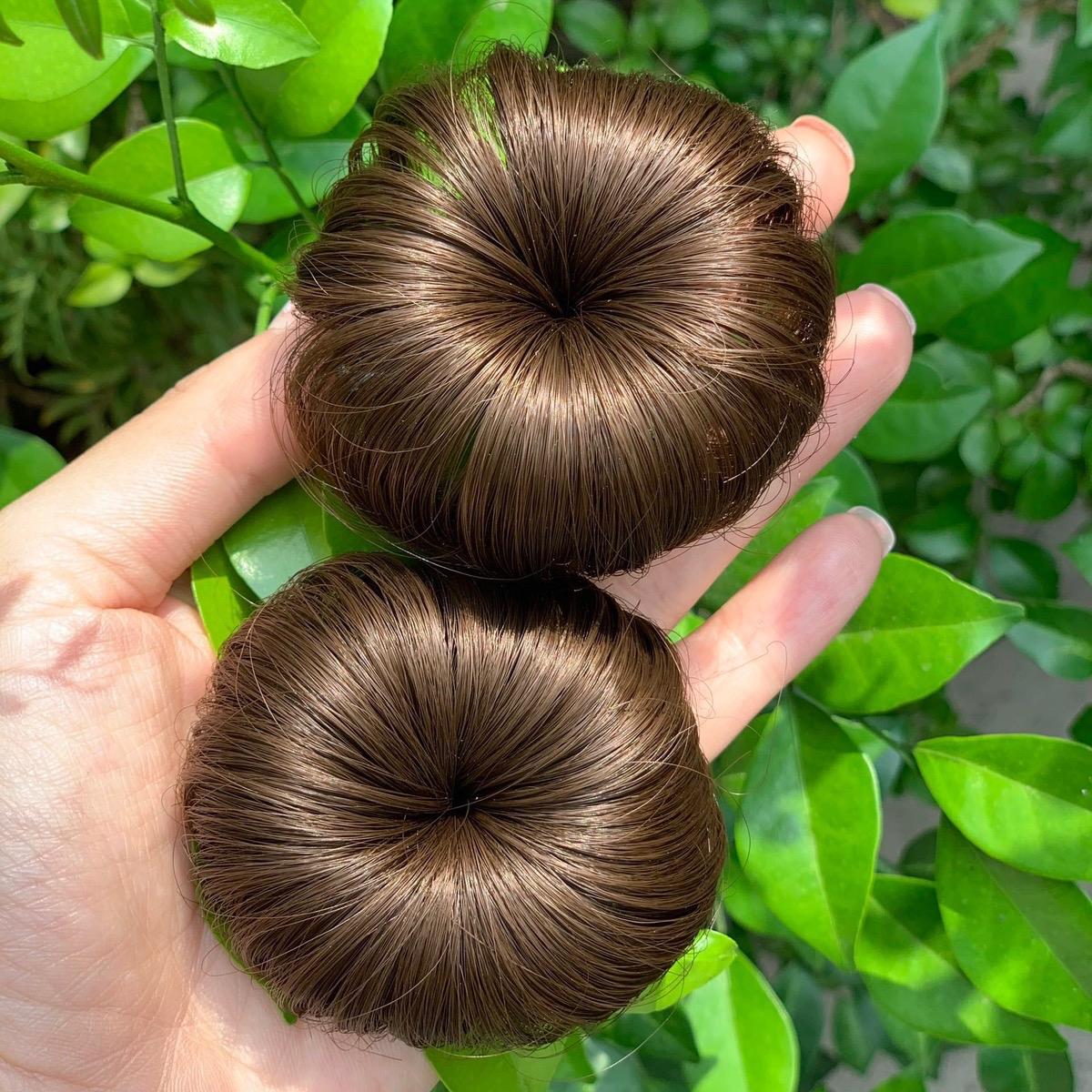 Búi Kẹp Baby (1cặp) TÓC GỈA Em bé Bé gái Mềm Thoải mái