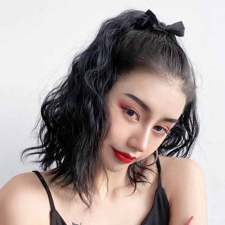 Buộc Tóc giả Xù Sóng b43 Phụ nữ xù Gợn sóng