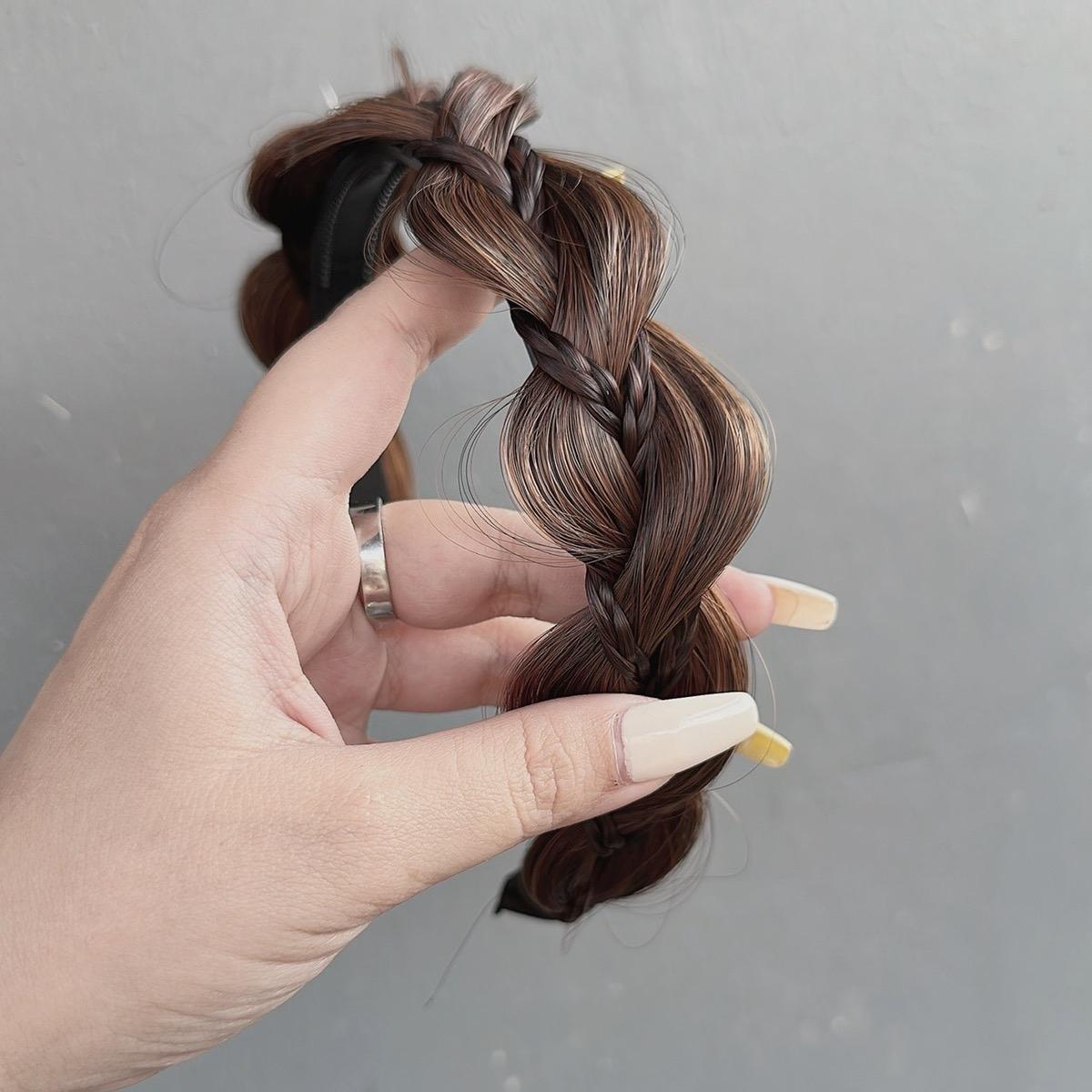 Bờm Tóc Tết Phối HightLight 01 Tóc giả