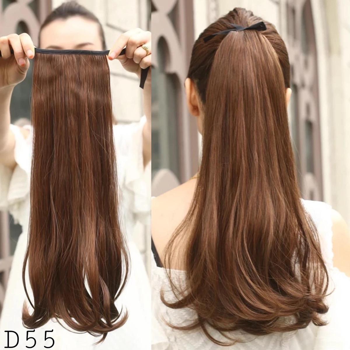 Buộc Tóc giả Cúp D55 nữ ( nhiều độ dài)