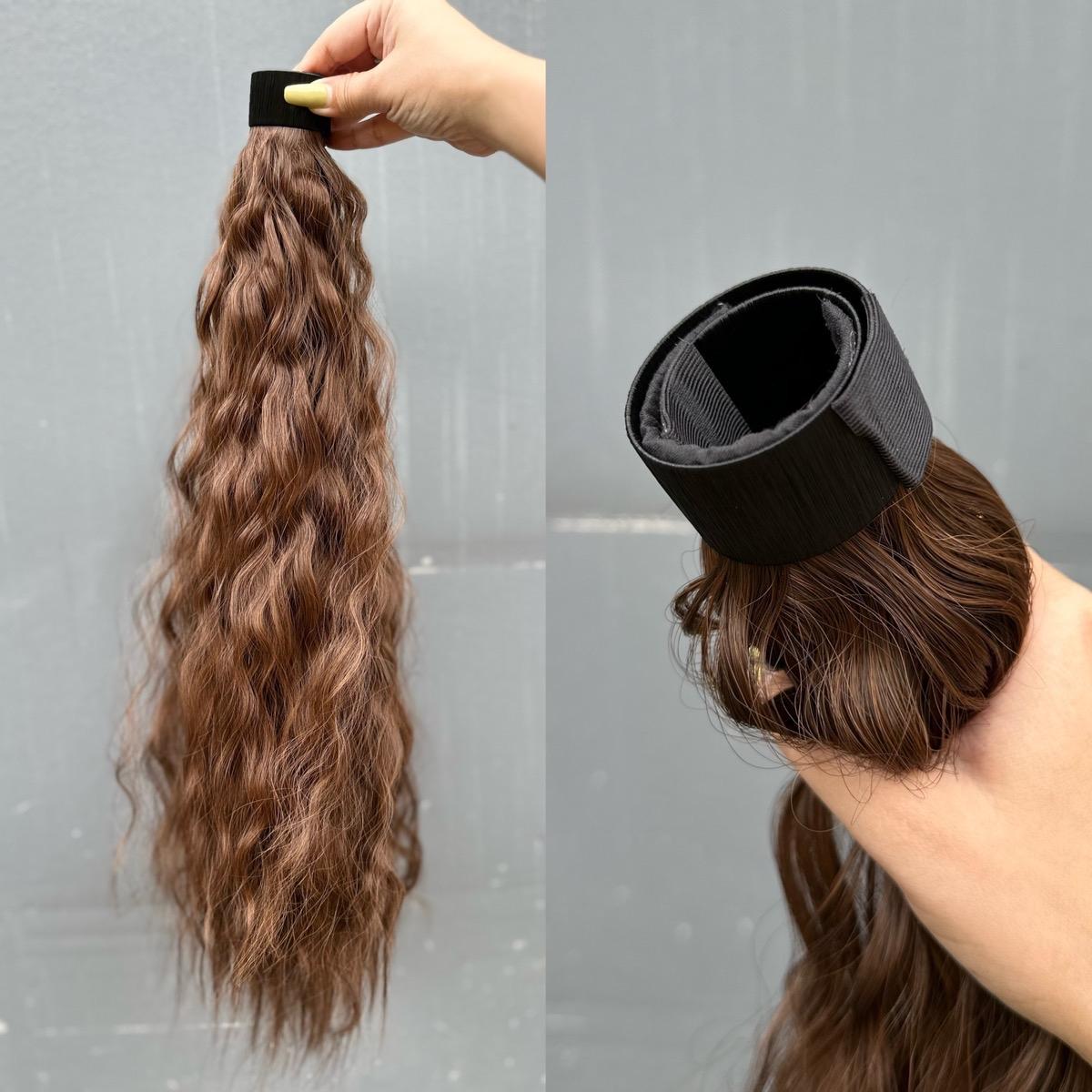 Tóc Thanh Quấn Tròn Tóc giả (nhiều kiểu)