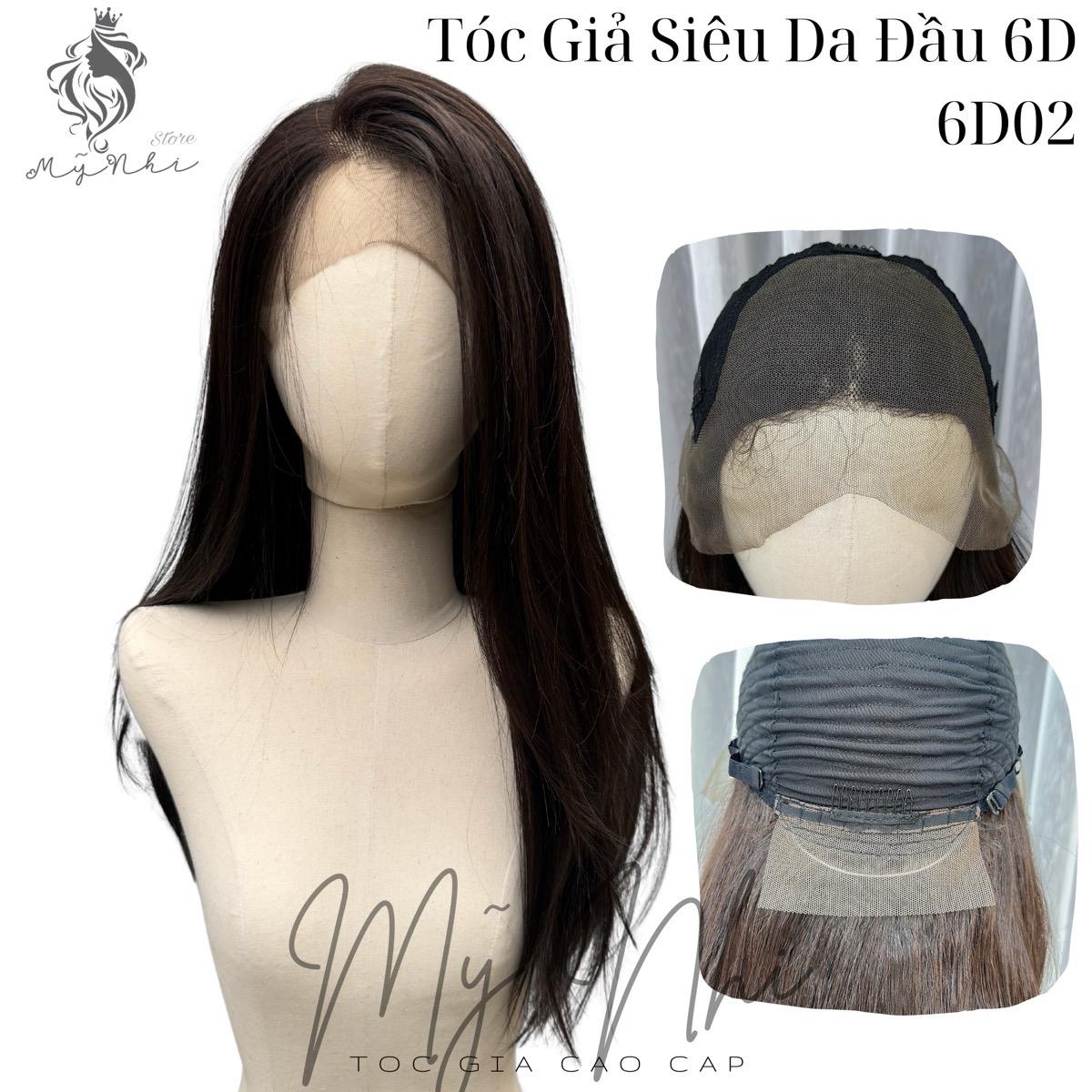 Siêu Da  6D02 Tóc Giả 65cm