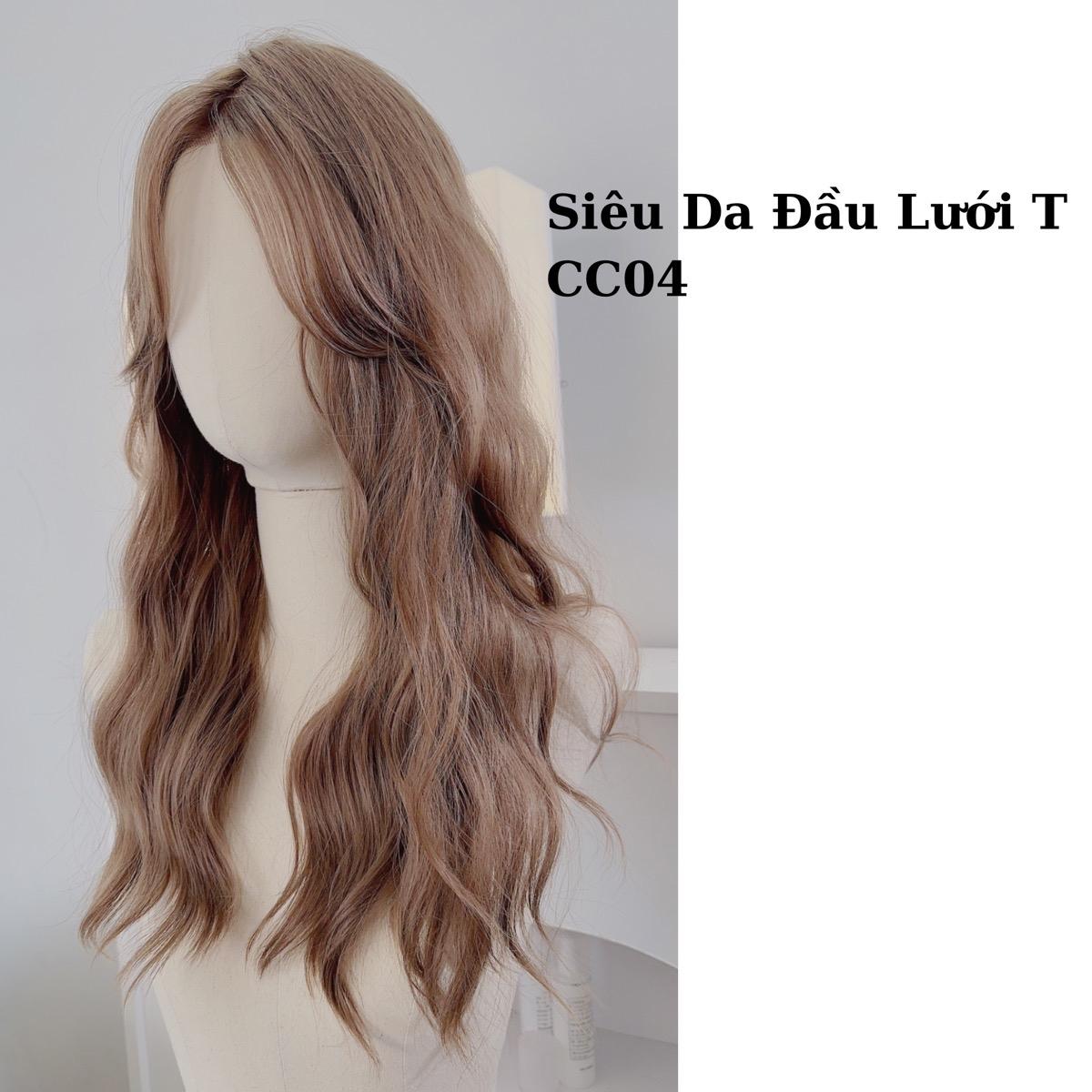 Siêu Da Đầu CC04 Lưới T Xù Sóng Nước 50cm (Dưỡng + Lược + Lưới + Keo Dán)