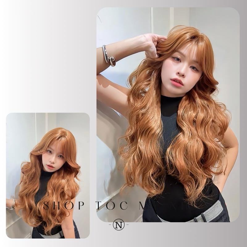 Tóc Giả Dệt Kim Mái Thưa Xoăn Thượng Hải NG01 65cm