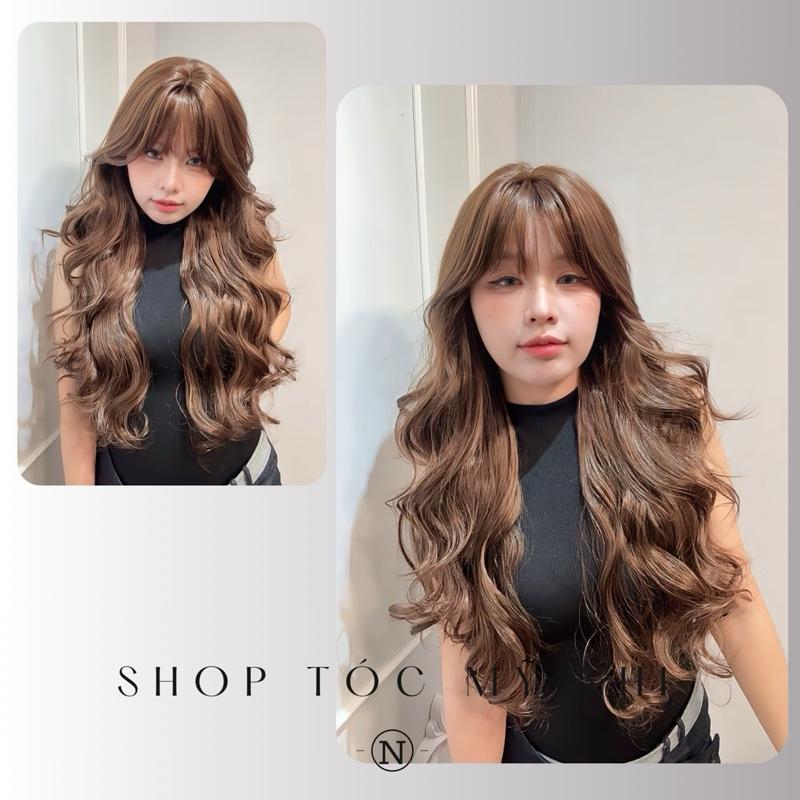 Tóc Giả Dệt Kim Mái Thưa Xoăn Thượng Hải NG01 65cm