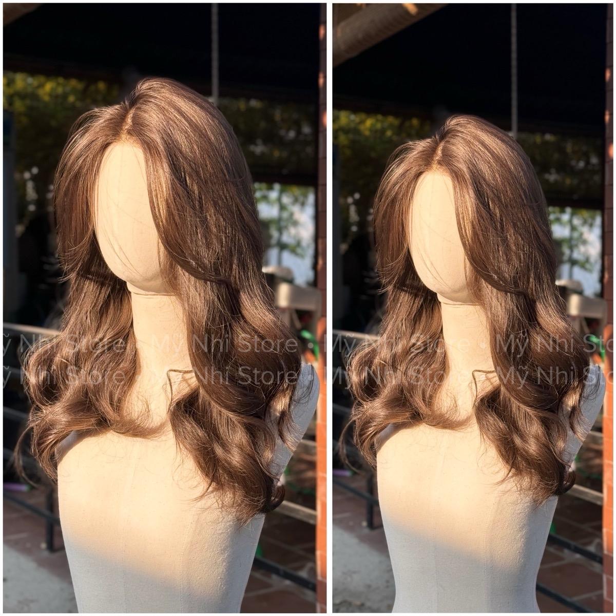 Siêu Da Đầu Lưới T CC20 Xoăn Sóng To Layer 65cm