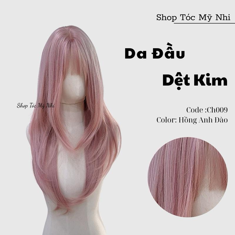 Tóc Giả  Dệt Kim Mái Thưa Cúp Baby CH009 60cm