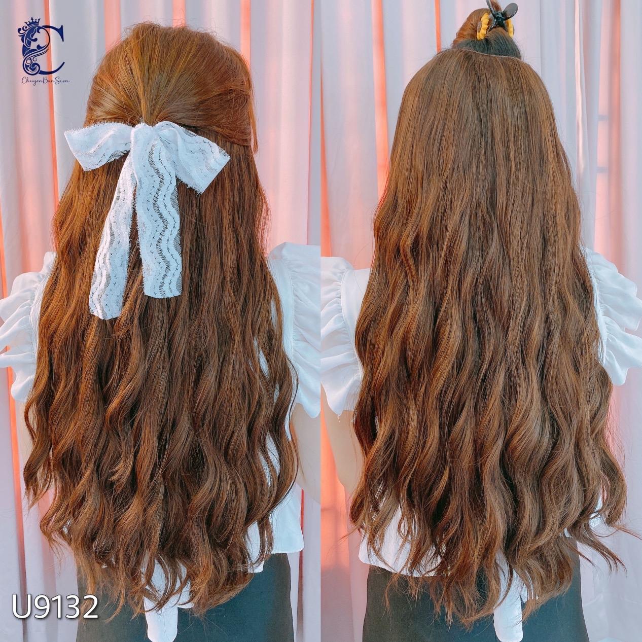 Tóc Kẹp U Xù Sóng Dài 9132 Tóc Giả Nữ