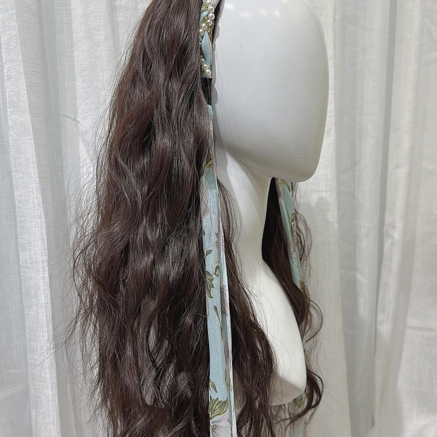 Băng đô vải tóc xù sóng BD022
