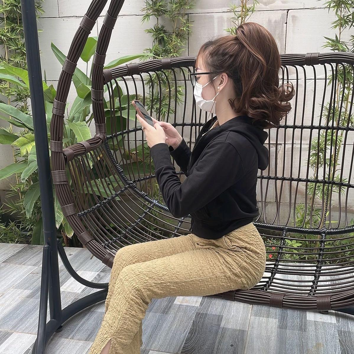 Ngoạm Xoăn N52 35cm (kèm dưỡng + lược)