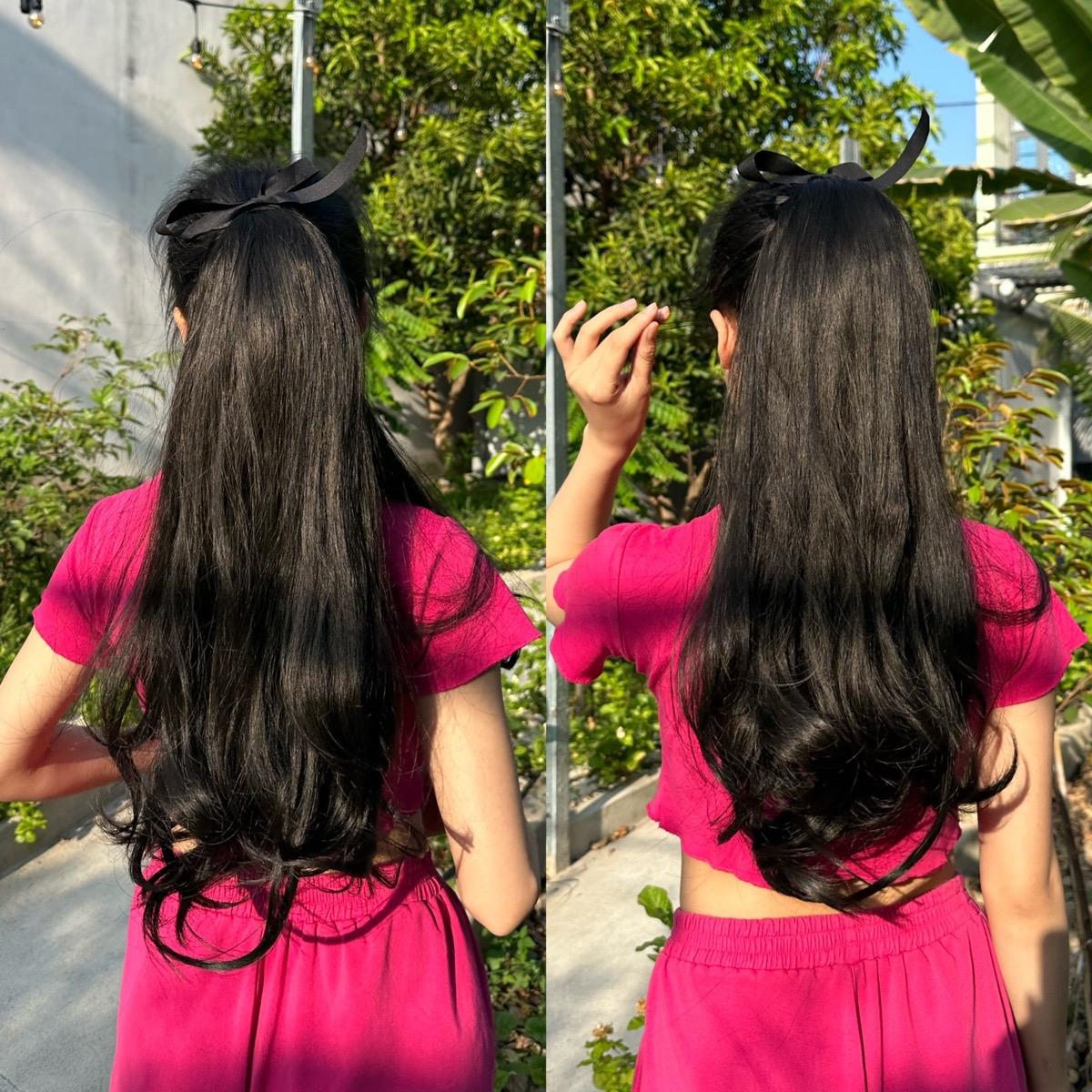 Buộc Tóc giả Cúp D55 nữ ( nhiều độ dài)