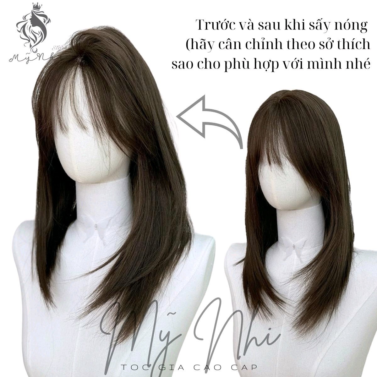 Siêu Da Đầu Tóc Giả Lưới T Cúp Layer Mái Thưa CC08