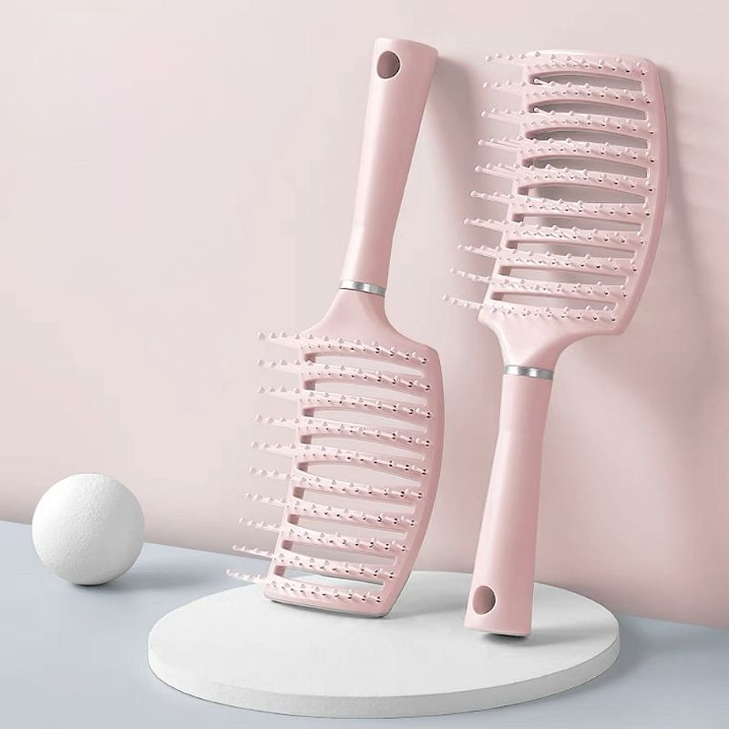 Lược Bán Nguyệt Gỡ Rối Chải Phồng Cho Tóc