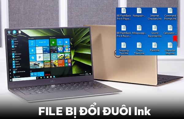 Sửa lỗi file đuôi lnk