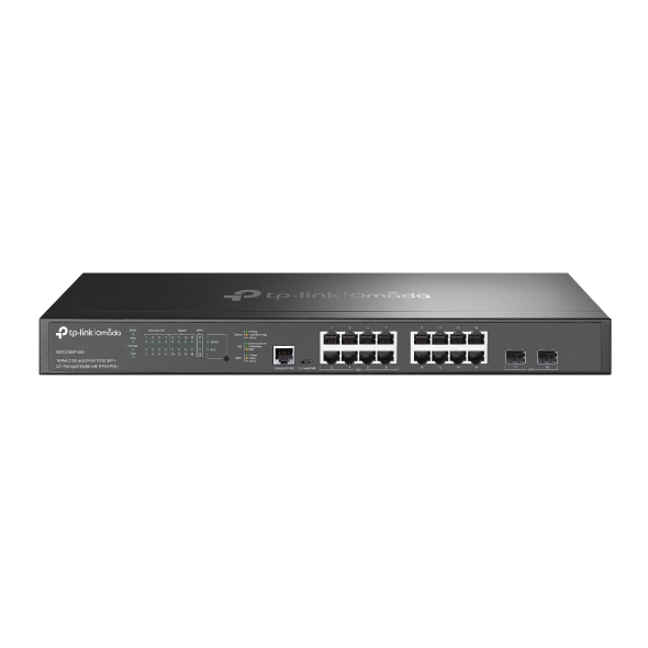 Hướng dẫn sử dụng TP-Link SG3218XP-M2: Omada 16 cổng 2.5G và 2-cổng 10GE SFP+ L2+ Managed Switch với 8 cổng PoE+