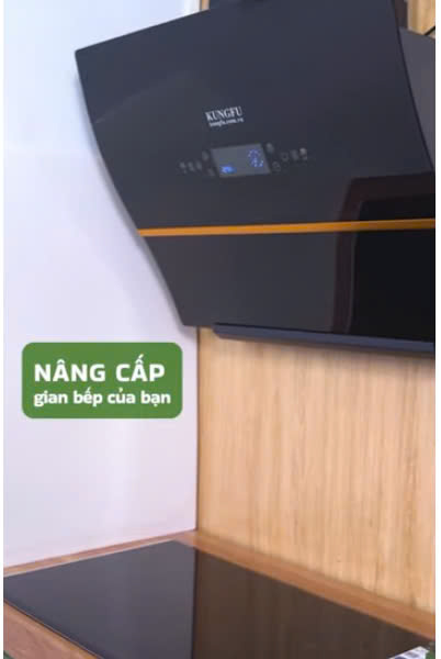 Combo Bếp Từ + Hút Mùi Nhà KungFu