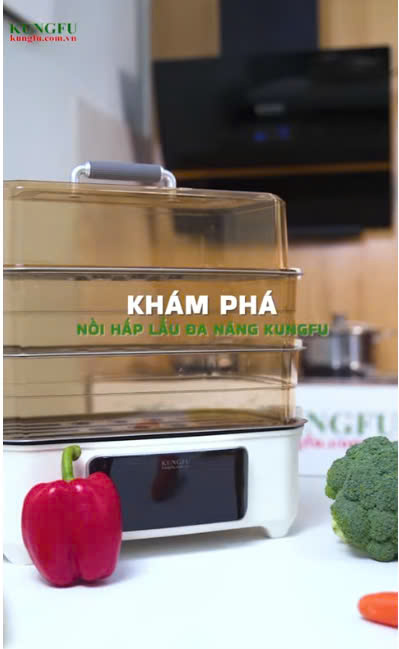 Khám phá nồi lẩu hấp nhà KungFu