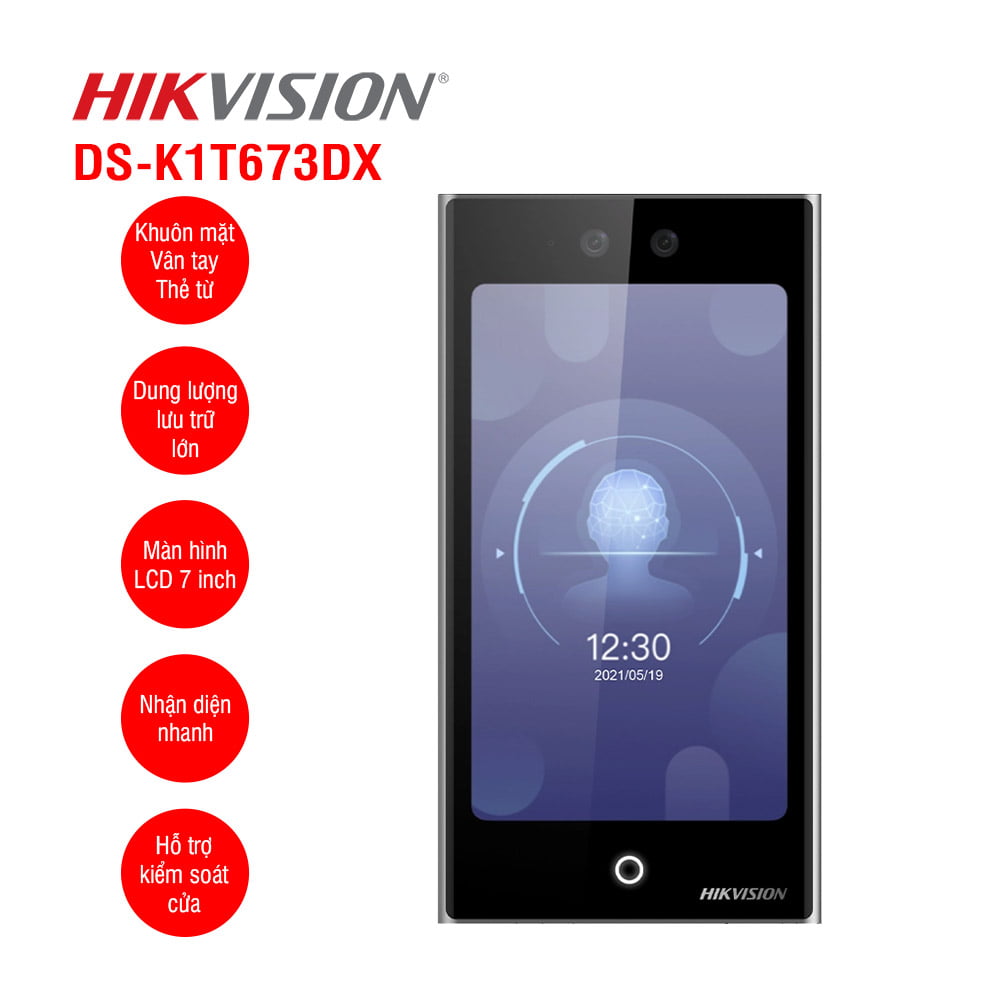 máy chấm công Hikvision