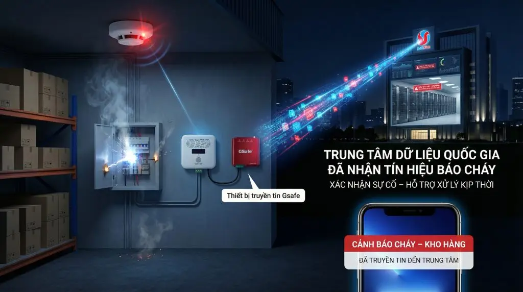 Thiết Bị Báo Cháy, Báo Khói, Truyền Tin SafeFire Chính Hãng – Giải Pháp Phòng Cháy Thông Minh 4.0